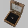 Anello con Iniziale (Lettera Sigla) in Argento - Sigillo quadro (chevalières) per Ragazza e Ragazzo, Uomo Donna