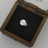 Anello con Iniziale (Lettera Sigla) in Argento - Sigillo Tondo (chevalières) - per Ragazza e Ragazzo - Uomo Donna