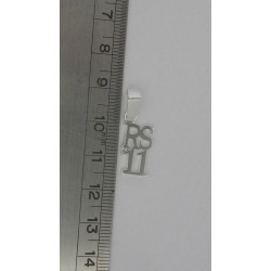 Ciondolo - Ciondolino Personalizzato con Iniziali - Argento 925 /1000
