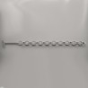Bracciale - Braccialetto in Argento a catena, maglia Rolò battuta