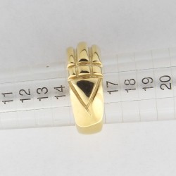 Anello di RA oro Giallo - Anello del Re, Anello di Atlantide, Anello di Karnak, Anello Luxor - Reiki