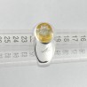 Anello in Oro con Zaffiro Giallo (Corindone Giallo)