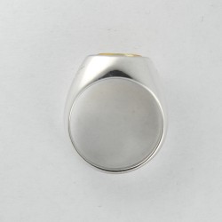 Anello in Oro con Zaffiro Giallo (Corindone Giallo)