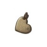 Ciondolo - Pendente in Oro a Cuore con Diamante taglio Brillante