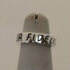 Anello Fascetta - Fede a fascia in Oro con Incisione Esterna - Nome, Dedica, Frase, ecc