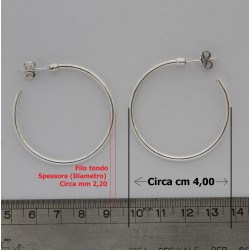 Orecchini Cerchio - Cerchietti in Argento