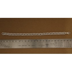 Bracciale - Braccialetto in Argento a catena, maglia Rolò
