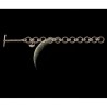 Bracciale - Braccialetto in Argento a catena, maglia Rolò Lucida