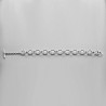 Bracciale - Braccialetto in Argento a catena, maglia Rolò