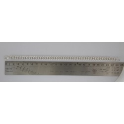Bracciale - Braccialetto in Argento a catena, maglia Groumette
