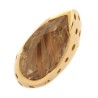 Anello in Oro Giallo 750/1000 con Quarzo Rutilato