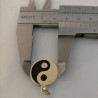 Ciondolo in Oro 750/1000 medaglia con simbolo "Yin e lo Yang" - Namasté