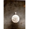 Ciondolo - Medaglia in Argento con Occhio di Horus