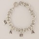 Bracciale in Argento 925 a catena, fatto a mano, ogni bracciale è unico