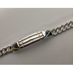 Bracciale Atlantide in Argento - Catena, Groumette