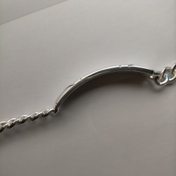 Bracciale Karnak in Argento - Catena, Groumette