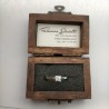 Anello Solitario Oro Bianco con Diamante taglio Brillante