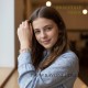 Braccialetto in argento sterling 925 a catena, maglia Rolò realizzato a mano, ogni bracciale è un pezzo unico di artigianato