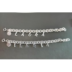 Bracciale Argento 925 Artigianale Fatto a mano Ilaria